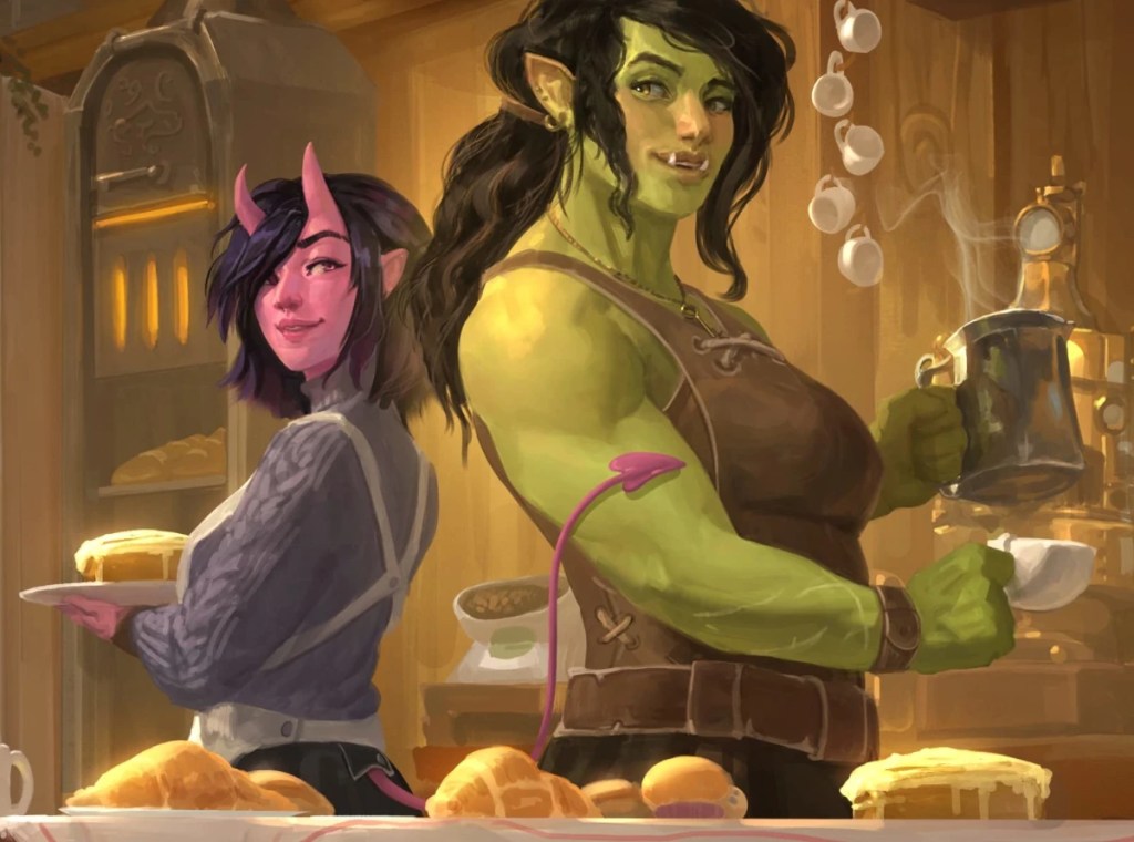 “Legends & Lattes”